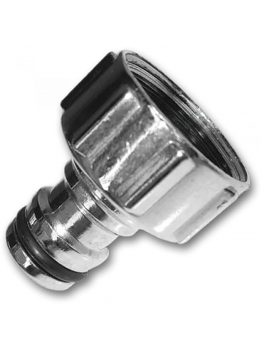 Адаптер для конектора Bradas Cynk Chrom CH-KT4019Z ВР 1 дюйм, латунь