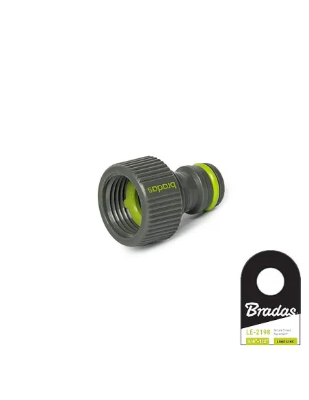 Адаптер для коннектора Bradas Lime Line LE-2196 ВР 1/2 дюйма