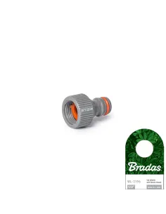 Адаптер для конектора Bradas White Line WL-2196 ВР 1/2 дюйма