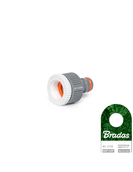 Адаптер редукционный для коннектора Bradas White Line WL-2198 ВР 1/2 х 3/4 дюйма