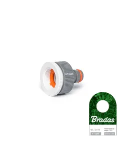 Адаптер редукційний для конектора Bradas White Line WL-2199 ВР 1 х 3/4 дюйма