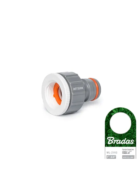 Адаптер редукційний для конектора Bradas Power Jet White Line WL-2193 ВР 1 х 3/4 дюйма