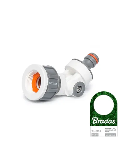 Адаптер редукційний для конектора Bradas White Line WL-2194 ВР 1 х 3/4 дюйма, що обертається