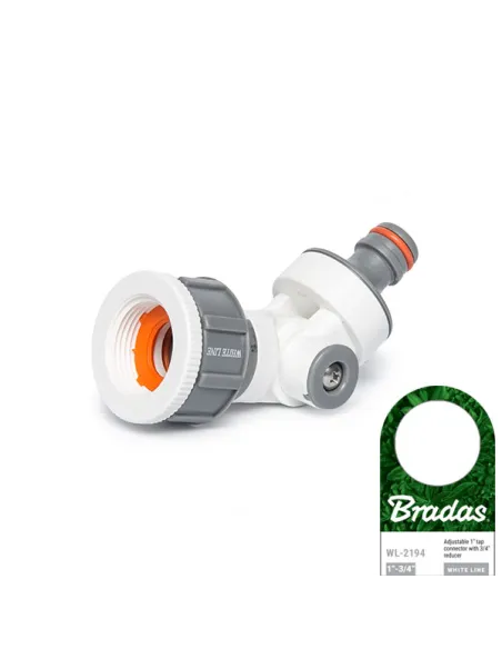 Адаптер редукційний для конектора Bradas White Line WL-2194 ВР 1 х 3/4 дюйма, що обертається