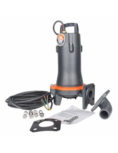 Фекальний насос Leo 3.0 50SWP10-10-1.1L/QG (7739613) 1,1 кВт, 380В, напір 17,5 м, з різальним механізмом