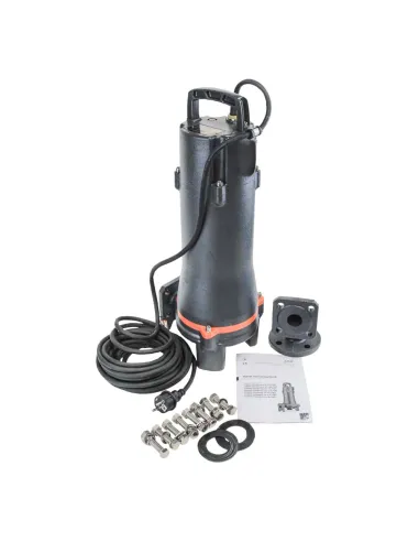 Фекальний насос Leo 3.0 32SWP3.6-30-2.2L/QG (7739563) 2,2 кВт, 380В, напір 30,2 м, з різальним механізмом