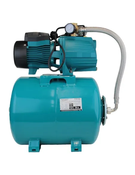 Насосна станція Leo 775386/50 0,9 кВт, напір 48 м, бак 50 літрів