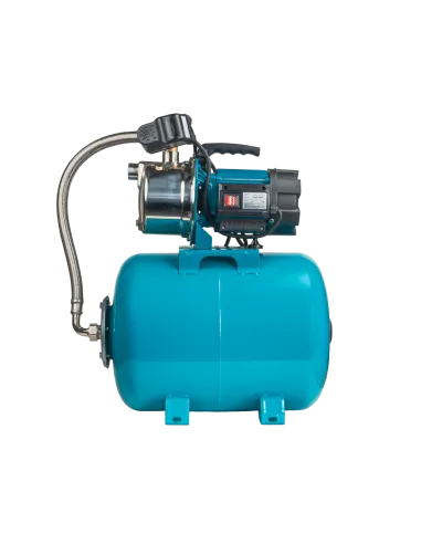 Насосная станция Leo 775313/50 1,0 кВт, напор 44 м, корпус нерж, бак 50 литров