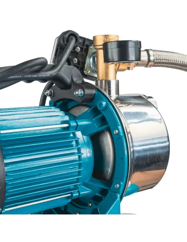 Насосна станція Leo 775313/50 1,0 кВт, напір 44 м, корпус нерж, бак 50 літрів