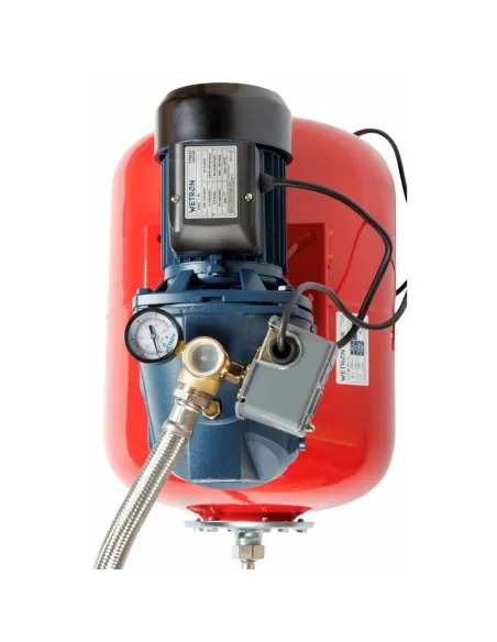 Насосная станция Wetron 775035/50 1,1 кВт, напор 45 м, бак 50 литров