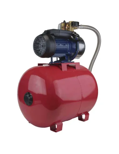 Насосна станція Wetron 775054/50 1,1 кВт, напір 48 м, корпус нерж, бак 50 літрів