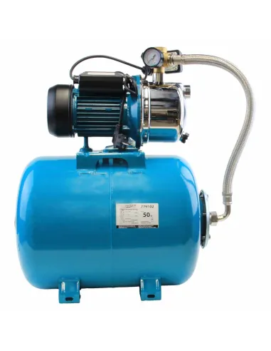 Насосная станция Aquatica 775098/50 1,1 кВт, напор 50 м, корпус нерж, бак 50 литров