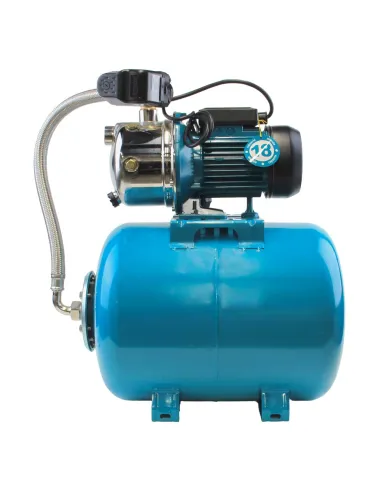 Насосная станция Aquatica 775098/50 1,1 кВт, напор 50 м, корпус нерж, бак 50 литров