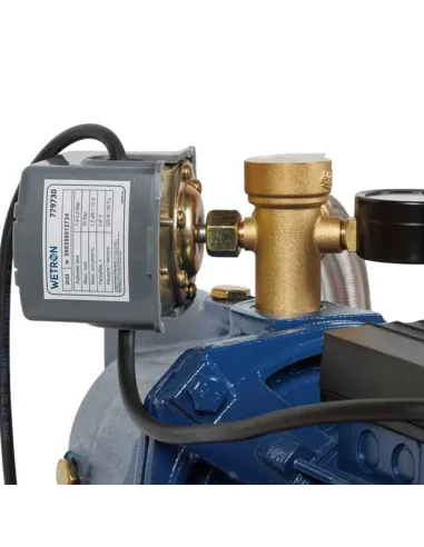 Насосна станція Wetron 775038/50 1,1 кВт, напір 52 м, бак 50 літрів