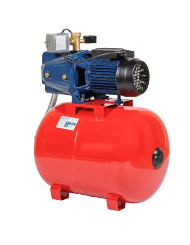 Насосна станція Wetron 775038/50 1,1 кВт, напір 52 м, бак 50 літрів