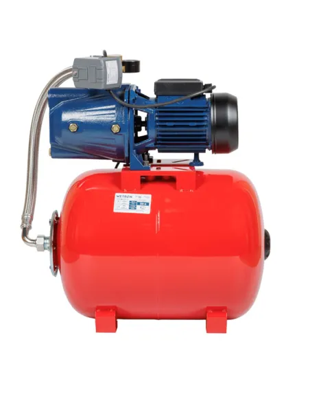 Насосна станція Wetron 775038/50 1,1 кВт, напір 52 м, бак 50 літрів