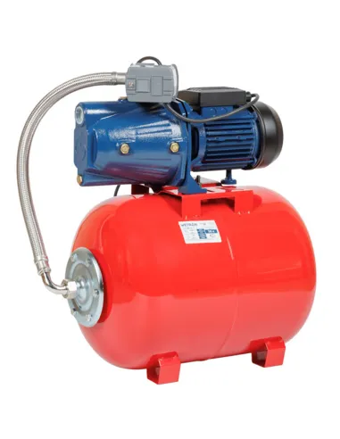 Насосная станция Wetron 775038/50 1,1 кВт, напор 52 м, бак 50 литров