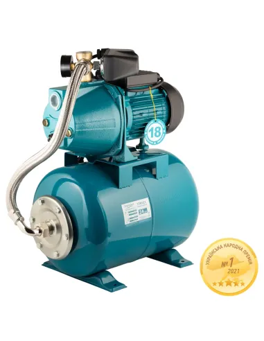 Насосная станция Aquatica 775093/50 1,1 кВт, напор 55 м, бак 50 литров