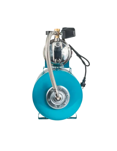 Насосна станція Leo 775314/50 1,2 кВт, напір 48 м, корпус нерж, бак 50 літрів