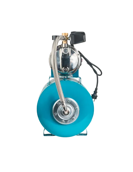 Насосна станція Leo 775314/50 1,2 кВт, напір 48 м, корпус нерж, бак 50 літрів