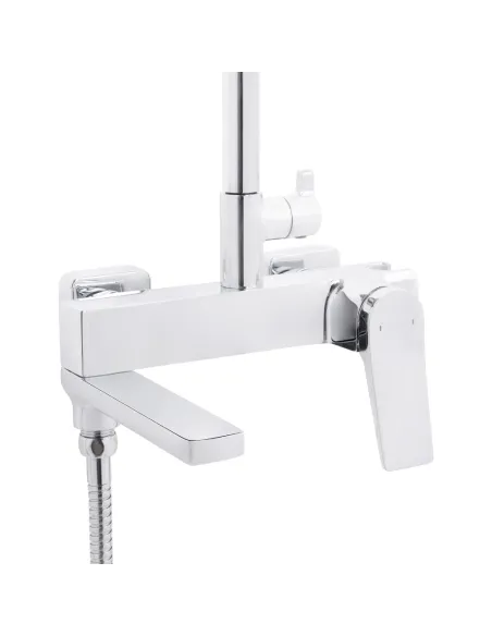 Душова система Q-Tap Nando QTNAN111CRM48653 Chrome з виливом