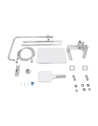 Душова система Q-Tap Nando QTNAN111CRM48653 Chrome з виливом