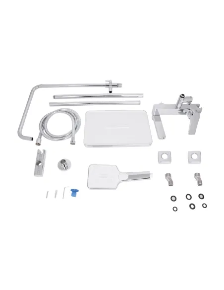 Душевая система Q-Tap Nando QTNAN111CRM48653 Chrome с изливом