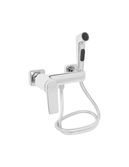 Набір для гігієнічного душу Q-Tap Nando QTNAN262CRM48654 Chrome зі змішувачем