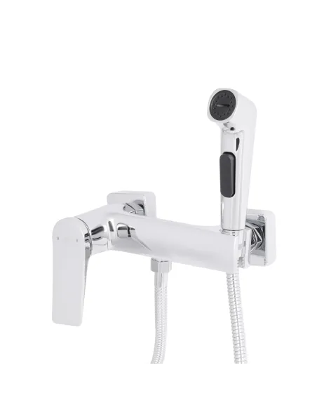 Набір для гігієнічного душу Q-Tap Nando QTNAN262CRM48654 Chrome зі змішувачем