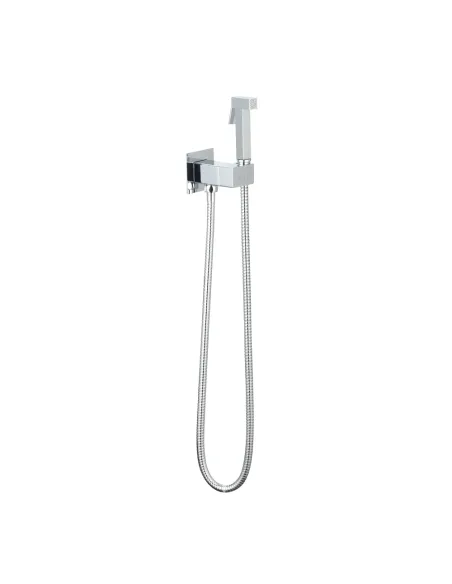 Набір для гігієнічного душу Q-Tap Inspai-Varius QTINSVARCRMV00440701 Chrome із змішувачем