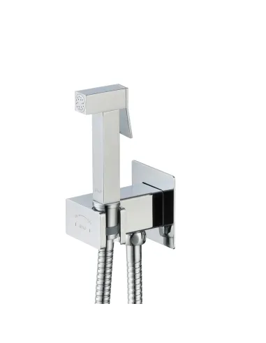 Набір для гігієнічного душу Q-Tap Inspai-Varius QTINSVARCRMV00440701 Chrome із змішувачем