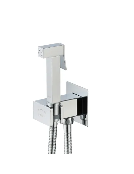 Набор для гигиенического душа Q-Тap Inspai-Varius QTINSVARCRMV00440701 Chrome, со смесителем