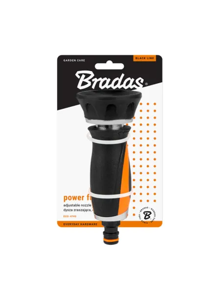 Насадка-розпилювач Bradas Power Full Black Line ECO-4740 для ручного поливу