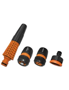 Насадка-распылитель Bradas Black Line ECO-PWB5500-34 комплект 2 коннектора и адаптер на шланг 3/4 дюйма