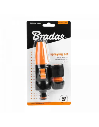 Насадка-распылитель Bradas Black Line ECO-PWB5502-12/2, коннектор на шланг 1/2 дюйма