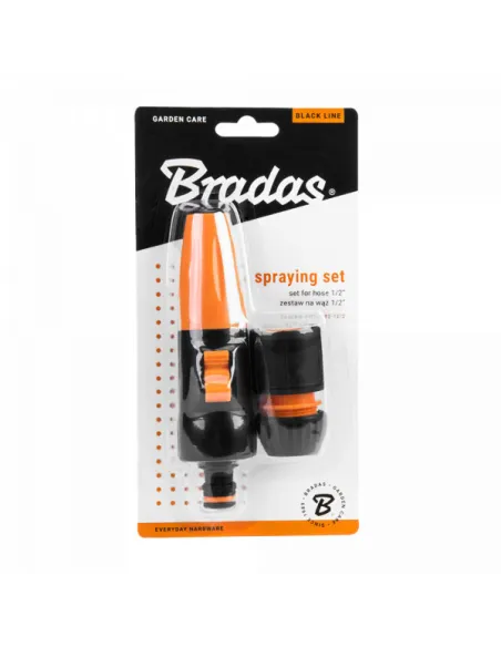 Насадка-розпилювач Bradas Black Line ECO-PWB5502-12/2, конектор на шланг 1/2 дюйма