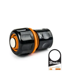Коннектор для шланга Bradas Power Jet Black Line Stop ECO-PWB2166 1 дюйм