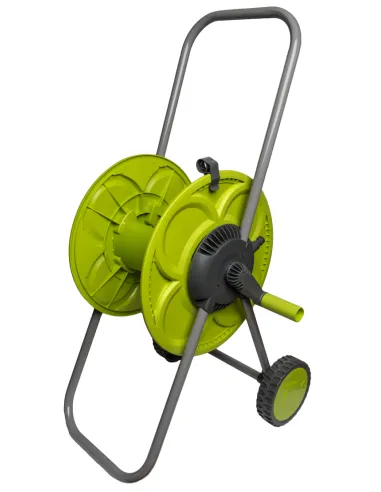 Катушка для шланга Bradas Clover Lime Line LE-9104 50 метров, с диаметром 1/2 дюйма, передвижная