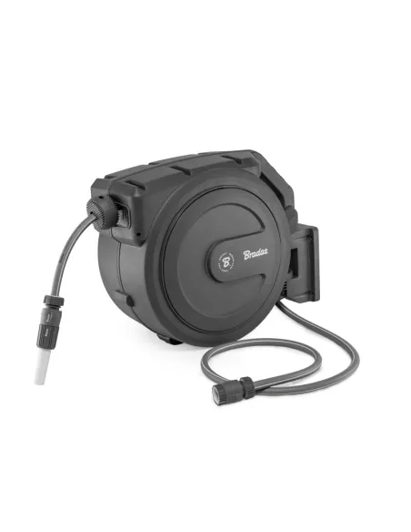 Катушка автоматическая для шланга Bradas White Line WL-W7B20, шланг 1/2 дюйма 20 метров, соединительная арматура