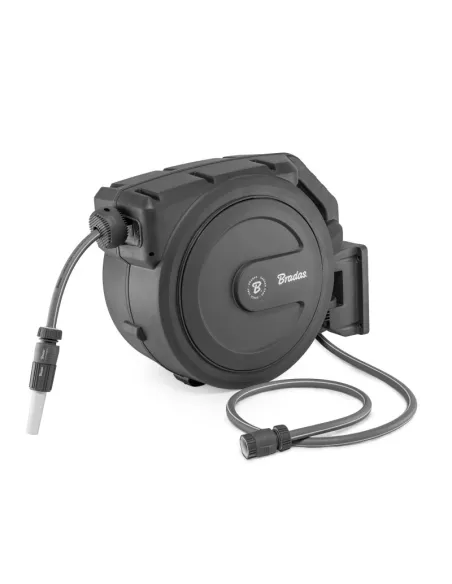 Котушка автоматична для шлангу Bradas White Line WL-W7B30, шланг 1/2 дюйма 20 метрів, сполучна арматура