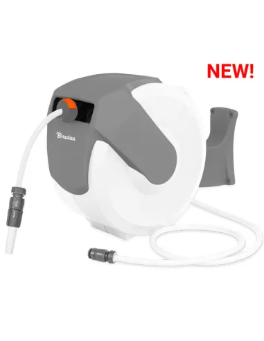 Катушка автоматическая для шланга Bradas White Line WL-W6B35, шланг 1/2 дюйма 35 метров, соединительная арматура