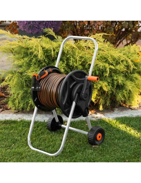 Комплект для полива Bradas Black Line ECO-AG26020SET1, катушка, шланг 1/2 20 метров и арматура