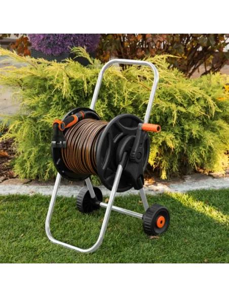 Комплект для поливу Bradas Black Line ECO-AG26020SET2, котушка, шланг 1/2 20 метрів та арматура