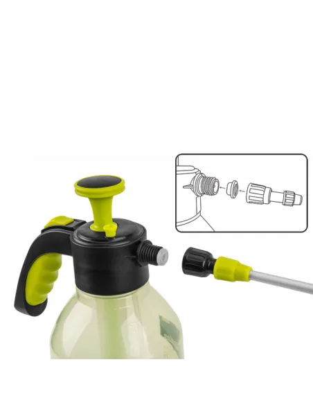 Садовий обприскувач пневматичний Bradas Aqua Spray Clear AS0200CL на 2 літри