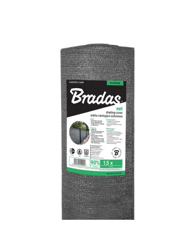 Затіняюча сітка для теплиці Bradas AS-CO13515010GY 1.5х10 метрів, тінь 90%, сіра