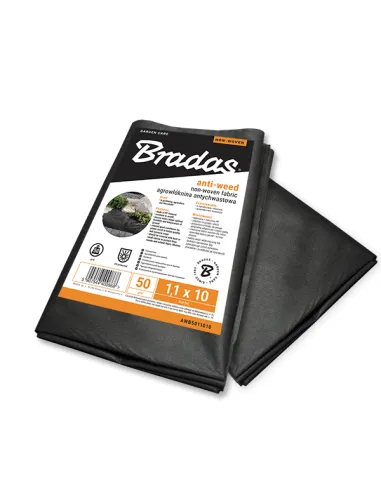 Агроволокно Bradas AWB5011010 50 г/м2 черное, 1.1х10 метров
