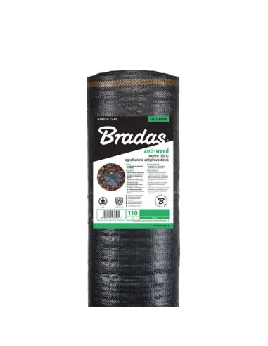 Агроткань Bradas ATBK11032050 110 г/м2 UV черная, 3.2х50 метров