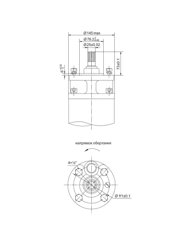 Центробежный глубинный насос Dongyin 6SP17-20 (7777083) 11 кВт, 380В, напор 220 м, 145 мм, пульт