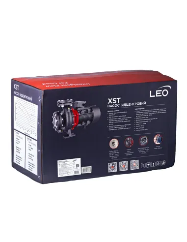 Центробежный поверхностный насос Leo 3.0 XSTm32-125/11 (771552) 1,1 кВт, напор 22 м