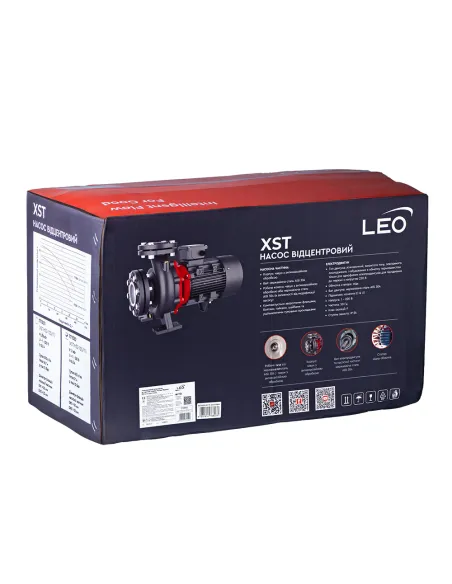 Відцентровий поверхневий насос Leo 3.0 XSTm32-125/11 (771552) 1,1 кВт, напір 22 м